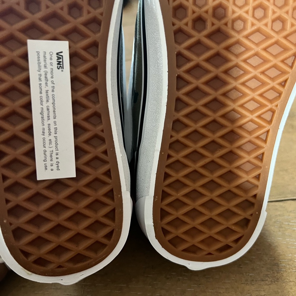Kids Vans Camo Black/Green Slip-On Sneakers - Picture 5 of 7